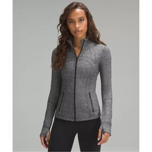Lululemon Define Jacket Luon Size 6 Heathered Black